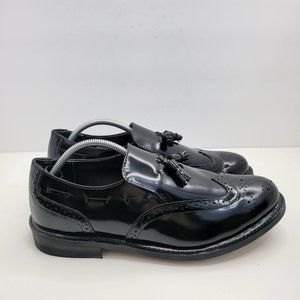 Executive Imperial Loafers Men's Black Leather Shoes 370 US Size 11.5 E4
